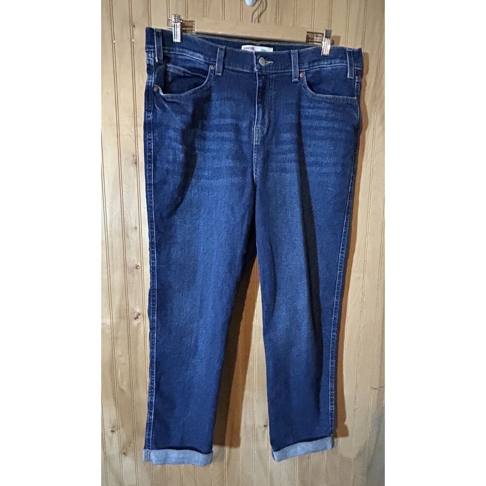 Signature By Levi's Strauss Blue Jeans Women 12 - W31 Blue Mid Rise Boyfriend
